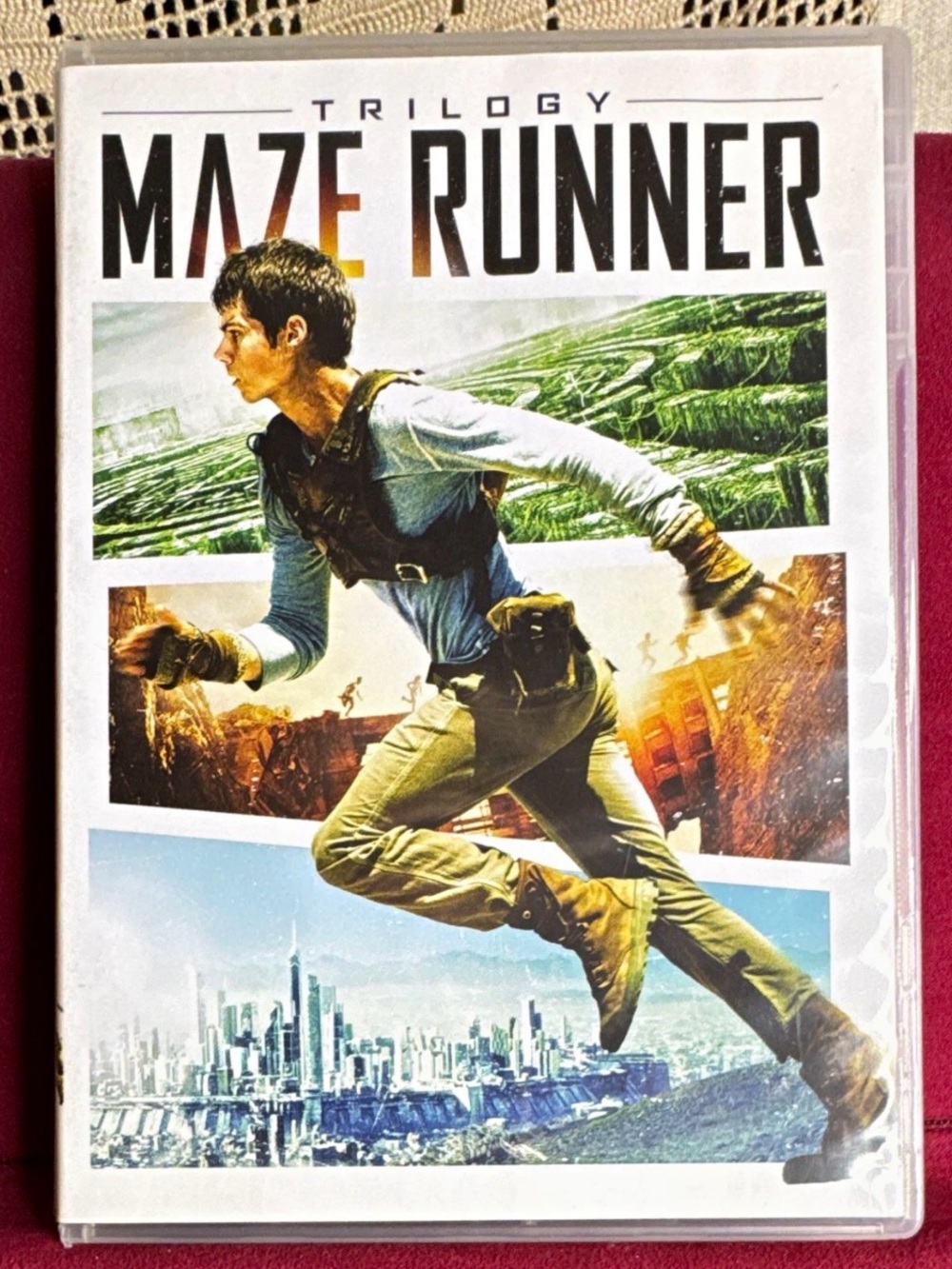 20th Century Fox Maze Runner Trilogy DVD Set PG-13 Dylan O'Brien Deleted Scenes